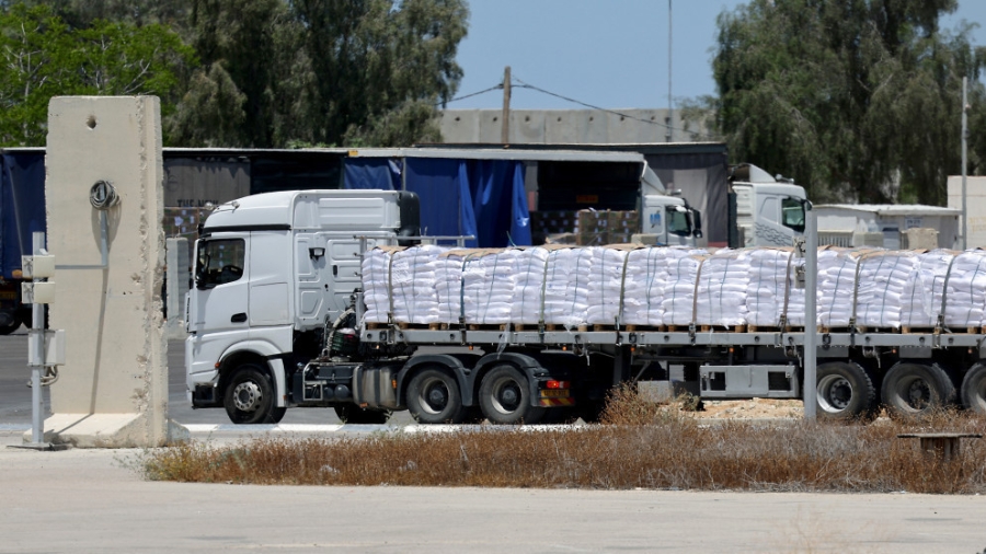 المنظمات الأهلية الفلسطينية: متوقع دخول 150200 شاحنة إلى غزة