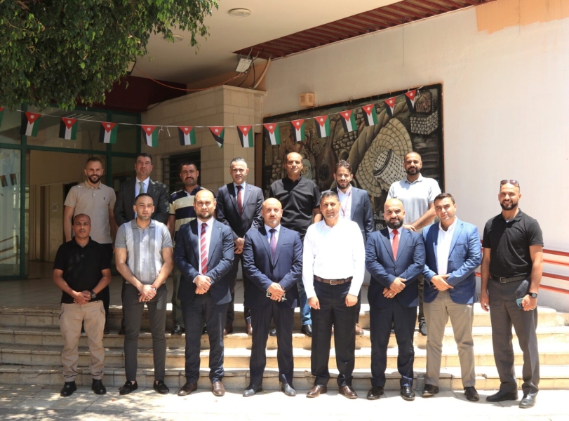وفد من مستشفى النجاح الوطني يزور المستشفى الميداني الأردني نابلس7