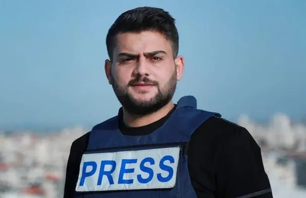 إصابة صحفي فلسطيني شمال غزة