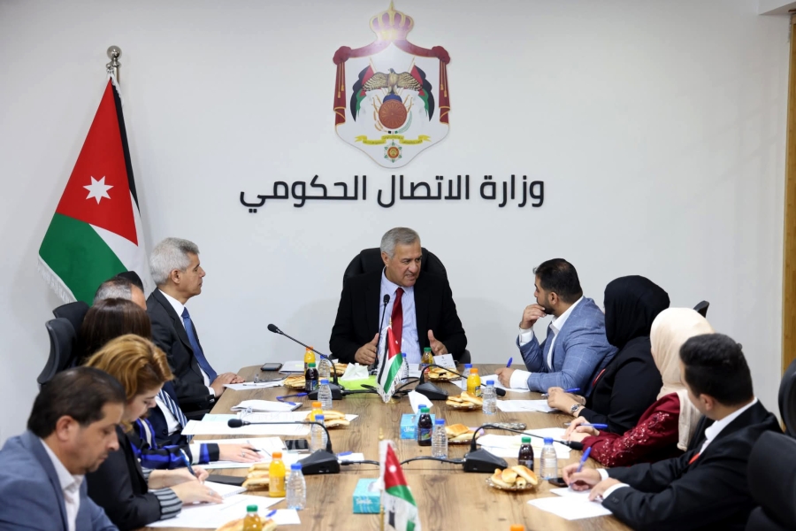 النوايسة يلتقي فريق مشروع الحكومة الشبابية  الجيل الثالث