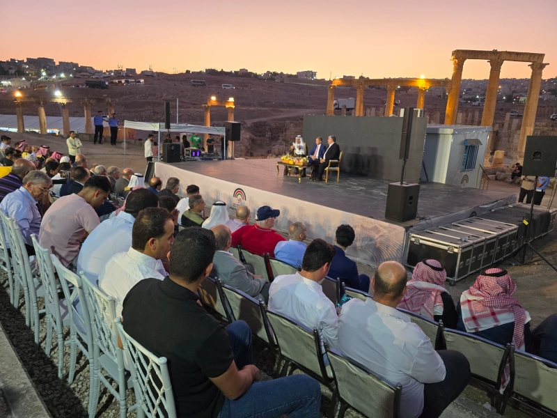 سيرة ومسيرة الشيخ محمد العيطان تتصدر فعاليات بانوراما رجالات جرش على مسرح الصوت والضوء