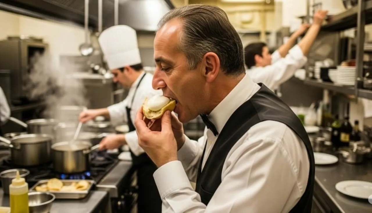 قضمة موزاريلا تنهي حياة نادل إيطالي بشكل مأساوي