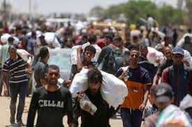 استشهاد 104 فلسطينيين في قطاع غزة