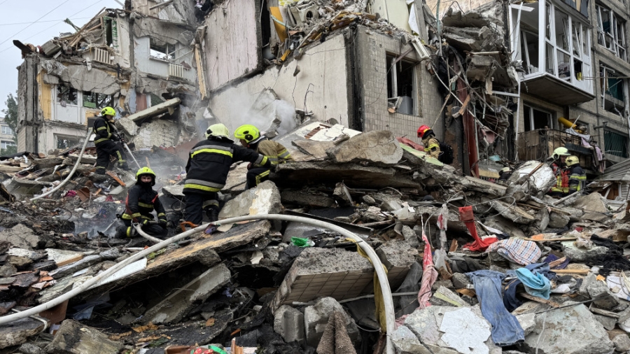 ارتفاع حصيلة القصف الروسي على كييف إلى 26 قتيلا بينهم 3 أطفال