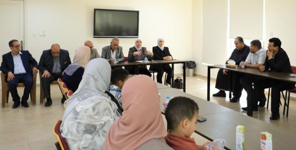 بني مصطفى تلتقي الأسر الراعية للأطفال الأيتام