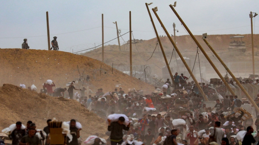 هيومن رايتس: نظام المساعدات الإسرائيلي في غزة مصيدة للموت