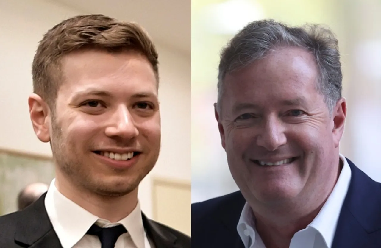 حرب كلامية وتبادل اتهامات بين يائير نتنياهو وبيرس مورغان