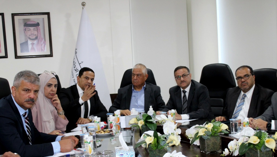 عزم النيابية تزور صندوق استثمار أموال الضمان