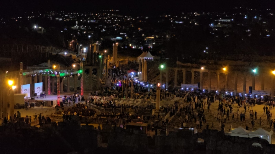 مسرح المصلبة يختتم فعاليات مهرجان جرش 39