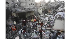 استشهاد 119 فلسطينياً في قطاع غزة