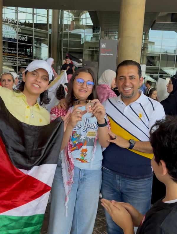 العتوم تفوز بالمركز الثالث بمسابقة أولمبياد الرياضيات في نيويورك