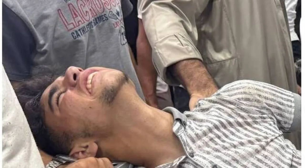 إصابة عبود بطاح برصاص الاحتلال في غزة