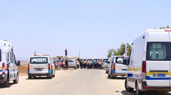 استئناف عمل ممر إنساني بريف درعا بعد تأمين المنطقة