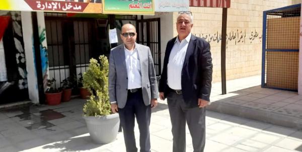 جويعد يواصل متابعة سير امتحانات الصف الحادي عشر