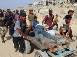30 شهيدا من طالبي المساعدات بنيران الاحتلال شمالي رفح