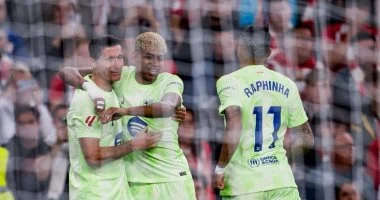 ليفاندوفسكي الأعلى أجرًا فى برشلونة 2025.. ويامال ضمن العشرة الكبار