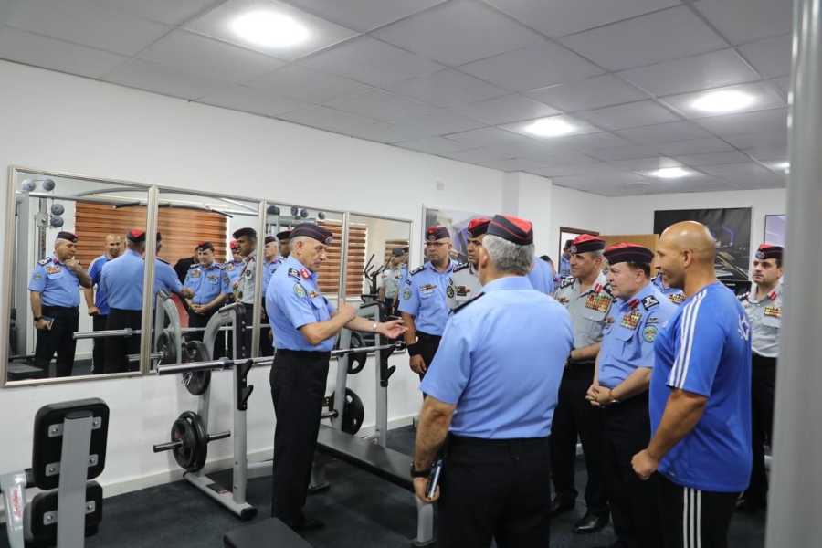 مدير الأمن العام يفتتح المركز الأردني الدولي للحماية المدنية في مدينة الدفاع المدني التدريبية بلواء الموقر