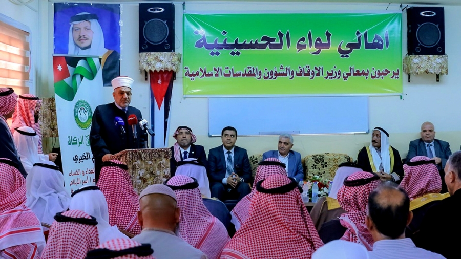 وزير الأوقاف يفتتح ملتقى الوعظ والإرشاد ويوما طبيا مجانيا في لواء الحسينية