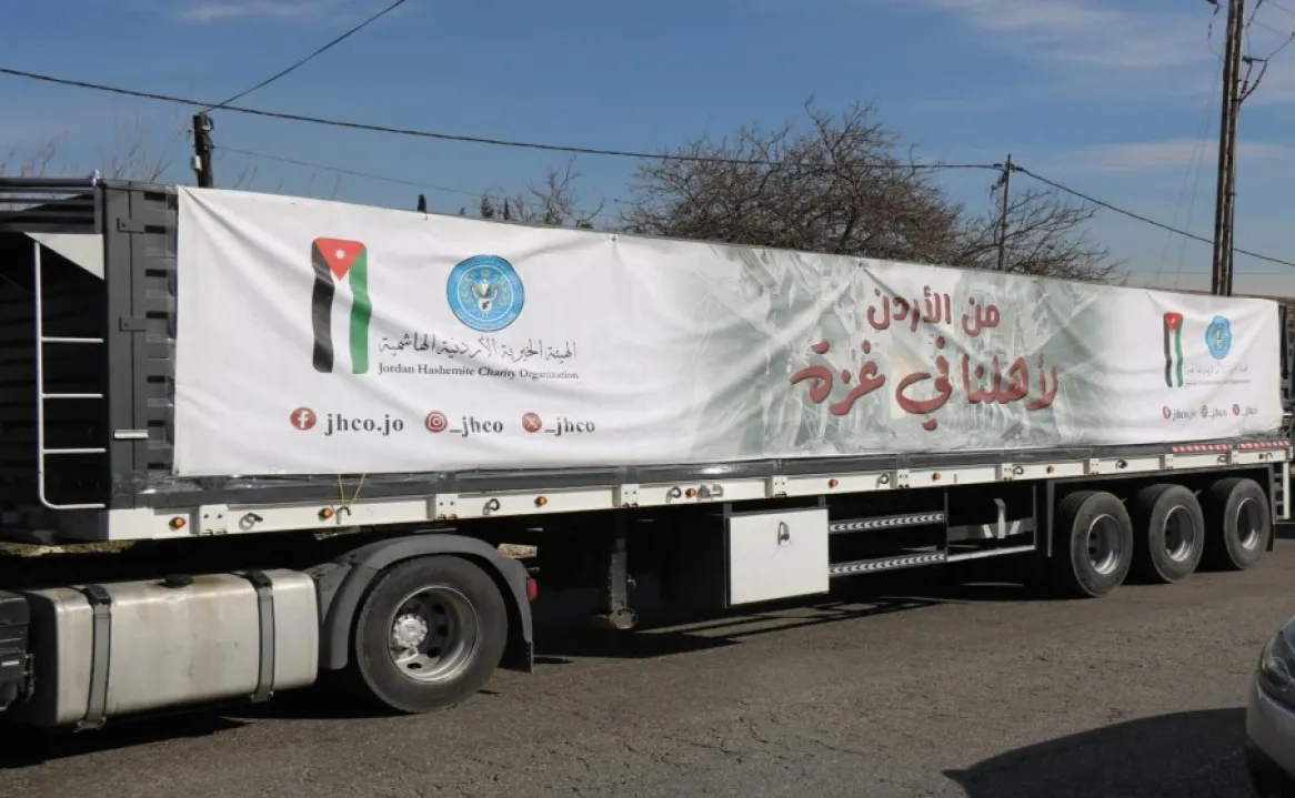 الأردن يواصل جهوده الإغاثية لغزة رغم العراقيل الإسرائيلية الجديدة