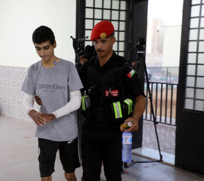 القوات المسلحة تجلي الدفعة التاسعة من أطفال غزة المرضى للعلاج في الأردن