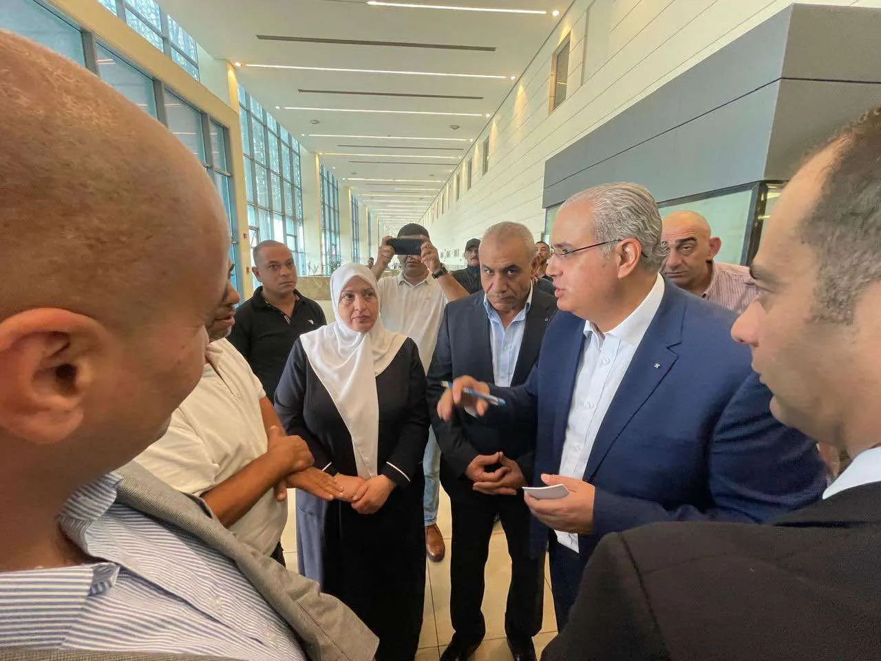 وزير الصحة من مستشفى البشير: زيارة إولى سيتبعها زيارات اخرى لمتابعة الملاحظات
