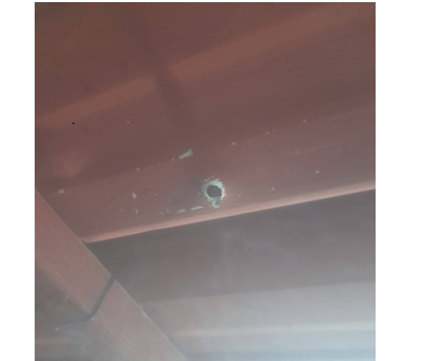 القدرة الالهية تنقذ اطفال من الموت  سقوط رصاص طائش على منزل في إربد