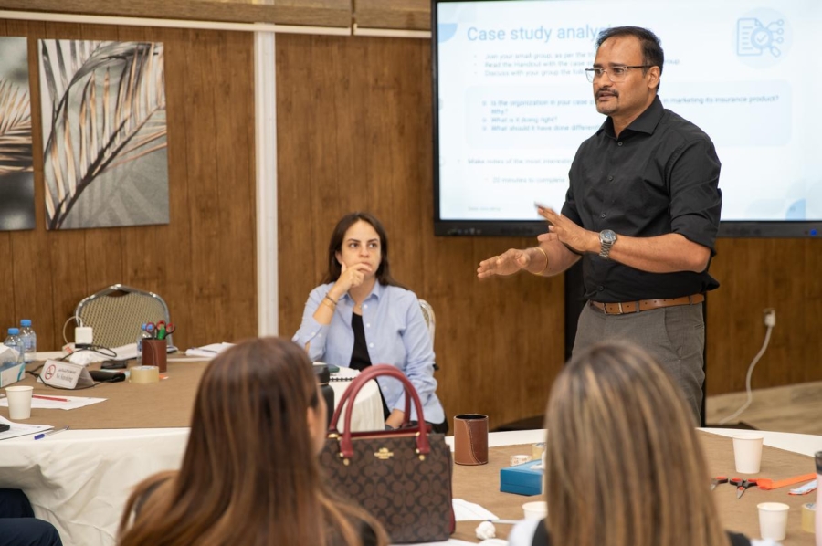 ورشة تدريبية لتعزيز تجربة العملاء في قطاع التأمين