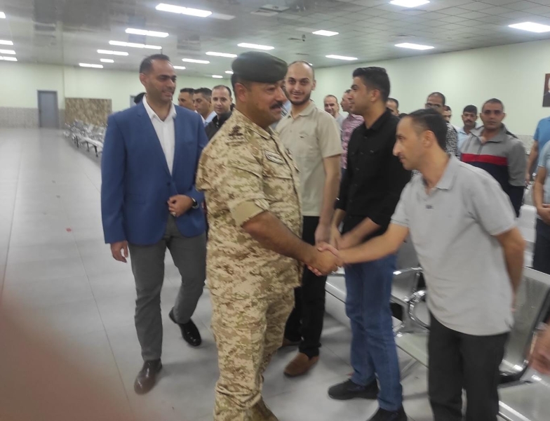 وصول طواقم المستشفى الميداني الأردني غزة83 إلى أرض المهمة