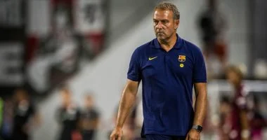 إصابة فليك فى تدريبات برشلونة قبل مواجهة ريال مايوركا