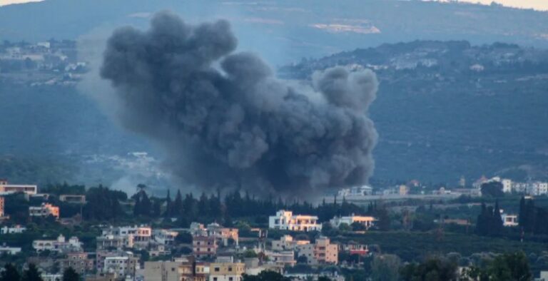 غارات إسرائيلية عنيفة على جنوب لبنان