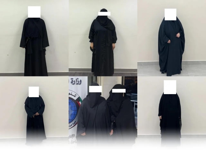 الكويت: ضبط 7 متسولات يحملن الجنسية الأردنية
