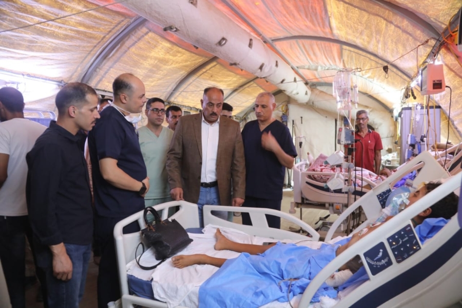 المستشفى الميداني الأردني جنوب غزة7 يواصل تقديم خدماته للأهل في القطاع