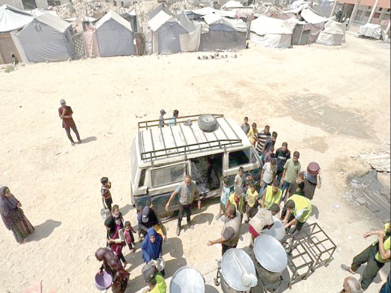 الأردن .. التكايا توزع أكثر من مليون وجبة ساخنة على غزة منذ بداية الأزمة