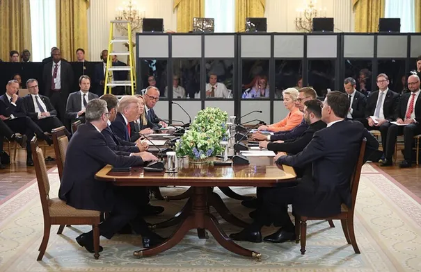 أبرز تصريحات القادة الأوروبيين خلال اجتماع البيت الأبيض مع ترامب وزيلينسكي