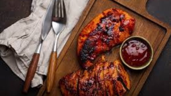 طريقة عمل الدجاج المشوي بصوص الباربيكيو