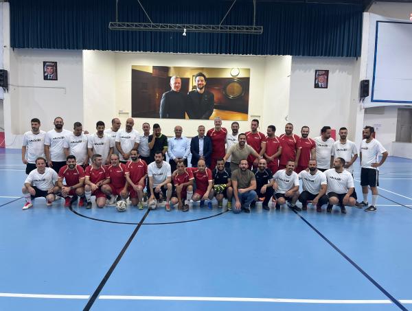 انطلاق بطولة نقابة الصحفيين الأردنيين الرياضية في صالة جامعة البترا