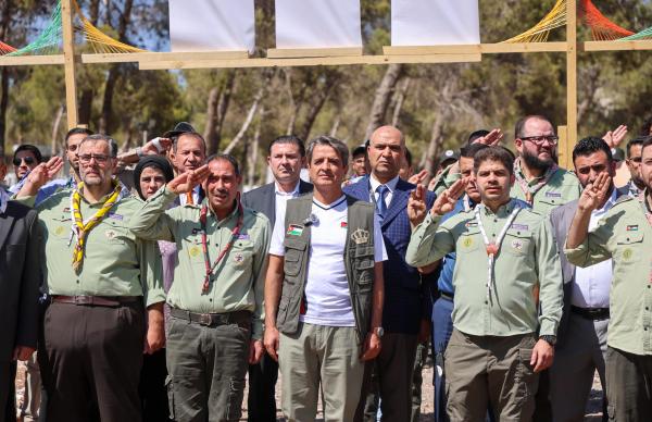 وزير الشباب يرعى انطلاق المخيم الكشفي العربي في مدينة الحسين