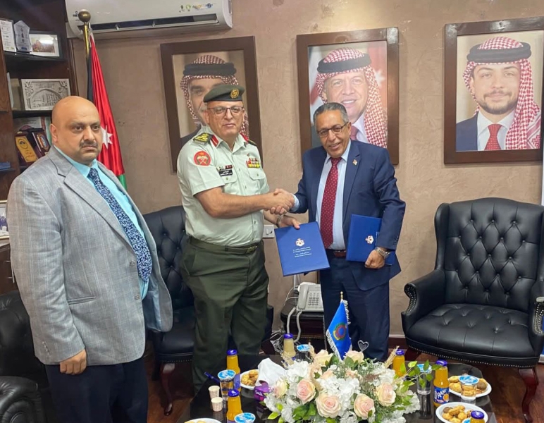 توقيع مذكرة تفاهم بين وزارة المياه والمركز الجغرافي الملكي