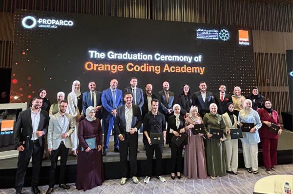 اختتام شراكة أورنج الأردن وProparco بتخريج فوج جديد من أكاديمية البرمجة