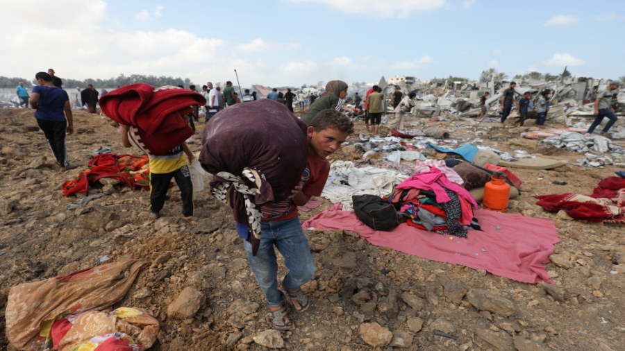 أونروا: عدد كبير من أطفال غزة تعرضوا للتشريد المتكرر منذ بدء الحرب