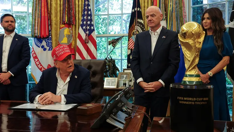 ترامب يكشف موعد ومكان إقامة قرعة نهائيات كأس العالم 2026