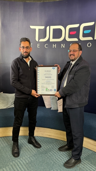 تجديد تكنولوجي تحصد شهادة الأيزو العالمية