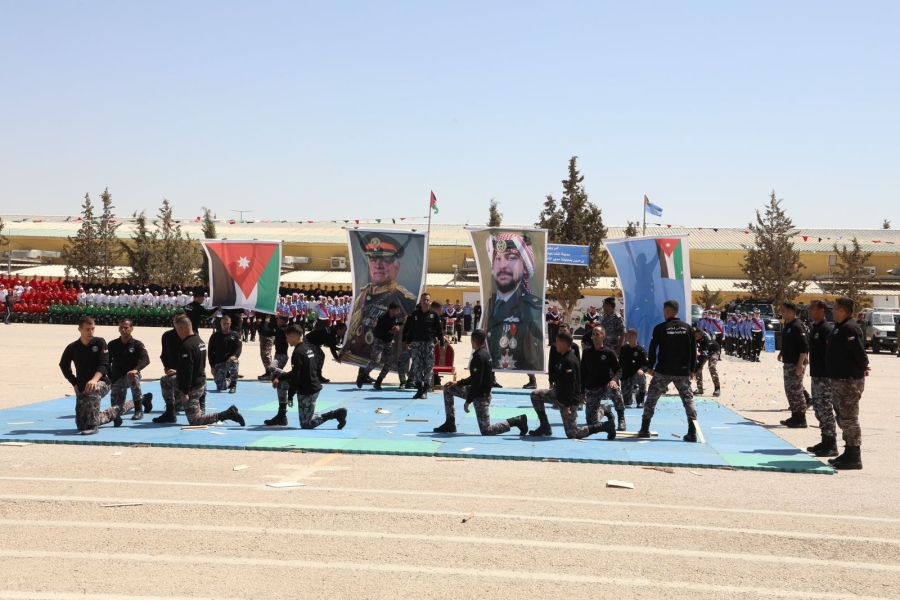 مدير الأمن العام يتابع اليوم التدريبي عين الصقر ويثني على كفاءة التشكيلات المشاركة