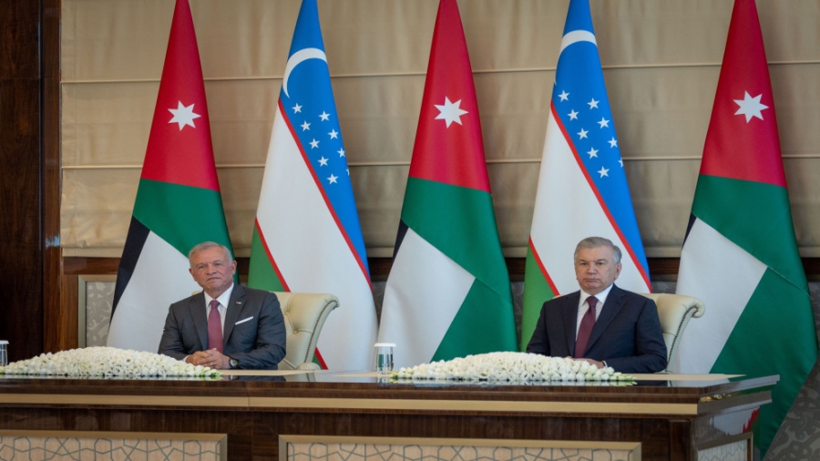 الأردن وأوزبكستان يختتمان مباحثاتهما ببيان مشترك يؤكد تعزيز التعاون الثنائي