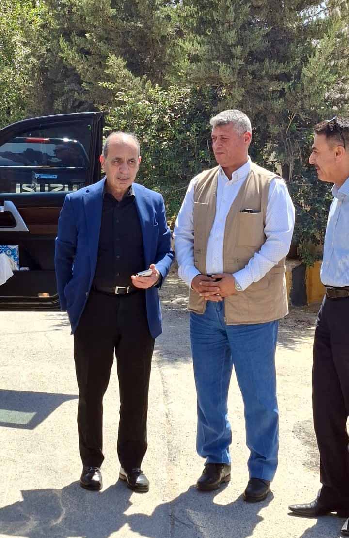 جولة ميدانية لوزير الإدارة المحلية لتفقد خدمات بلدية بيرين