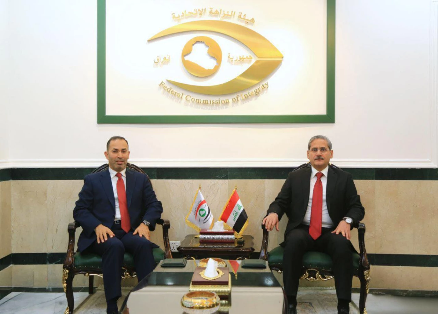 السفير الطراونة يبحث تعزيز التعاون في مكافحة الفساد مع العراق