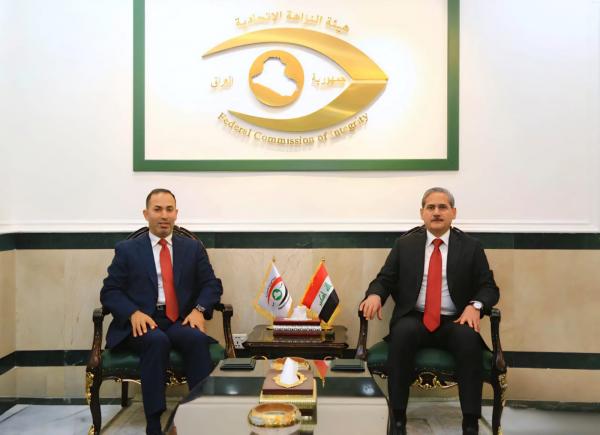 السفير الأردني ورئيس هيئة النزاهة العراقي محمد  اللامي يبحثان تعزيز التعاون في مكافحة الفساد