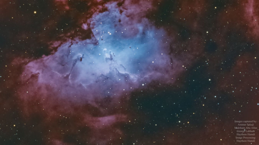 فلكيون أردنيون ينجحون في رصد وتصوير سديم النسر M16