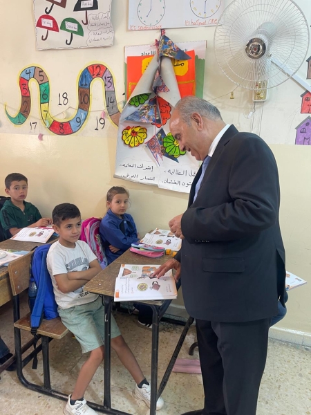 محافظة: زيارات ميدانية مستمرة للوقوف على واقع المدارس ومعالجة التحديات التربوية