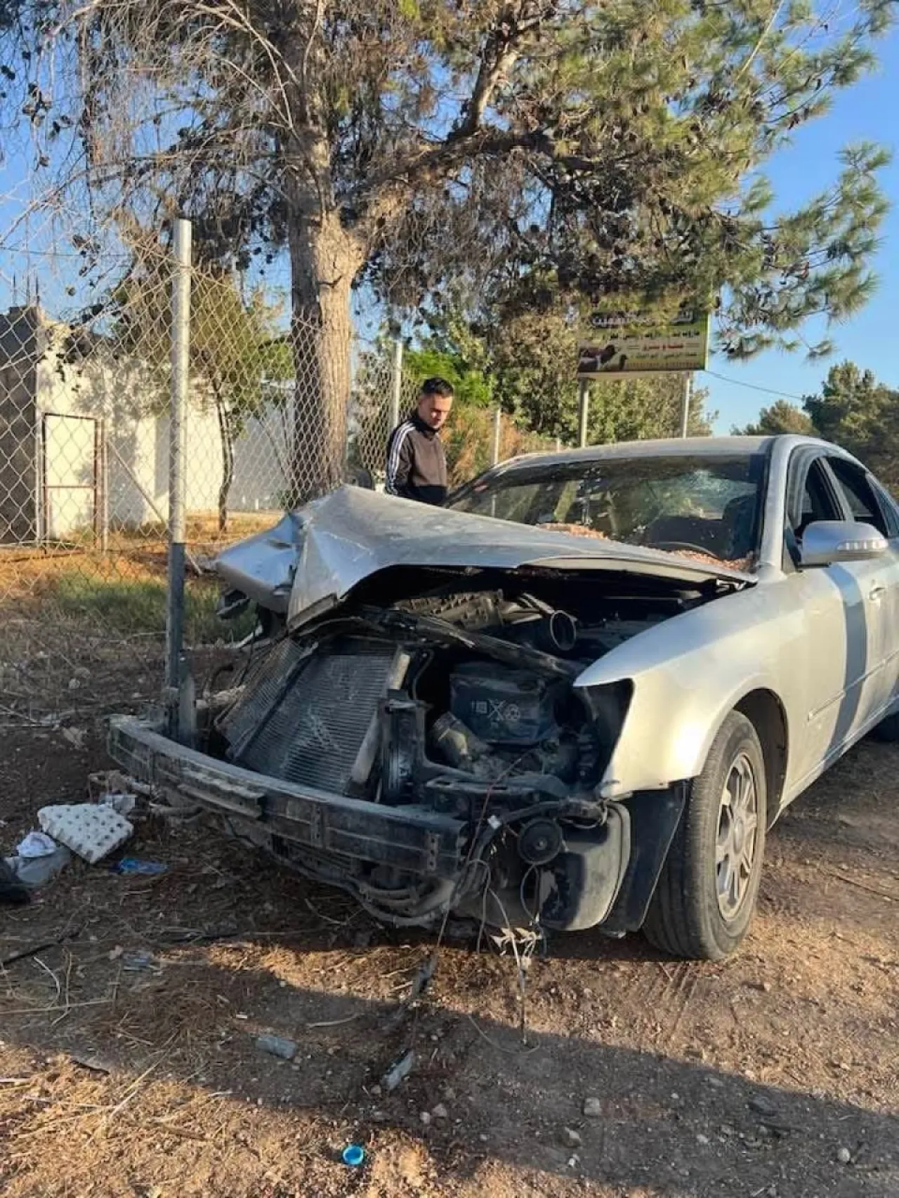 بالصور ... إصابة 6 أشخاص بحادث سير على طريق الطرة – الرمثا